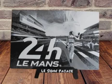 24 Hours of Le Mans 2025 Hueforge Poster by leshowpatate HueForge model: 24 Hours of Le Mans 2025 Hueforge Poster by leshowpatate