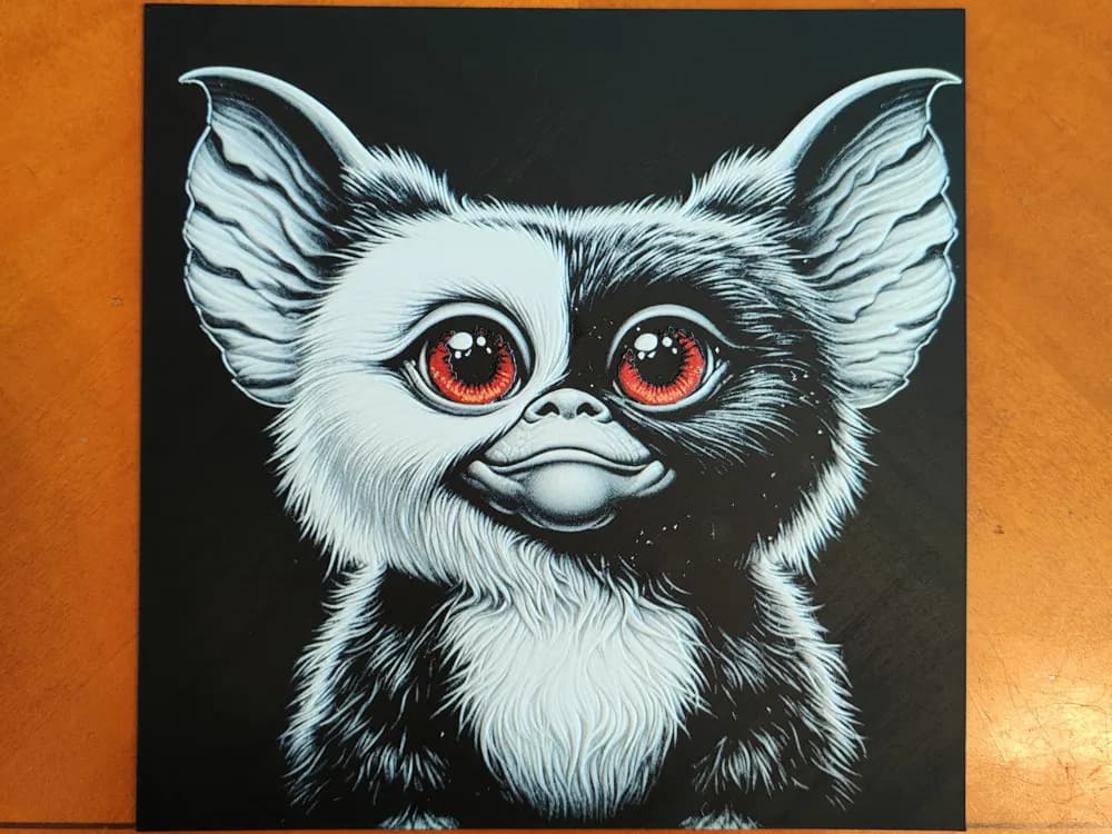 Gizmo - Gremlins - Mogwai - Hueforge by Sarge HueForge model: Gizmo - Gremlins - Mogwai - Hueforge by Sarge