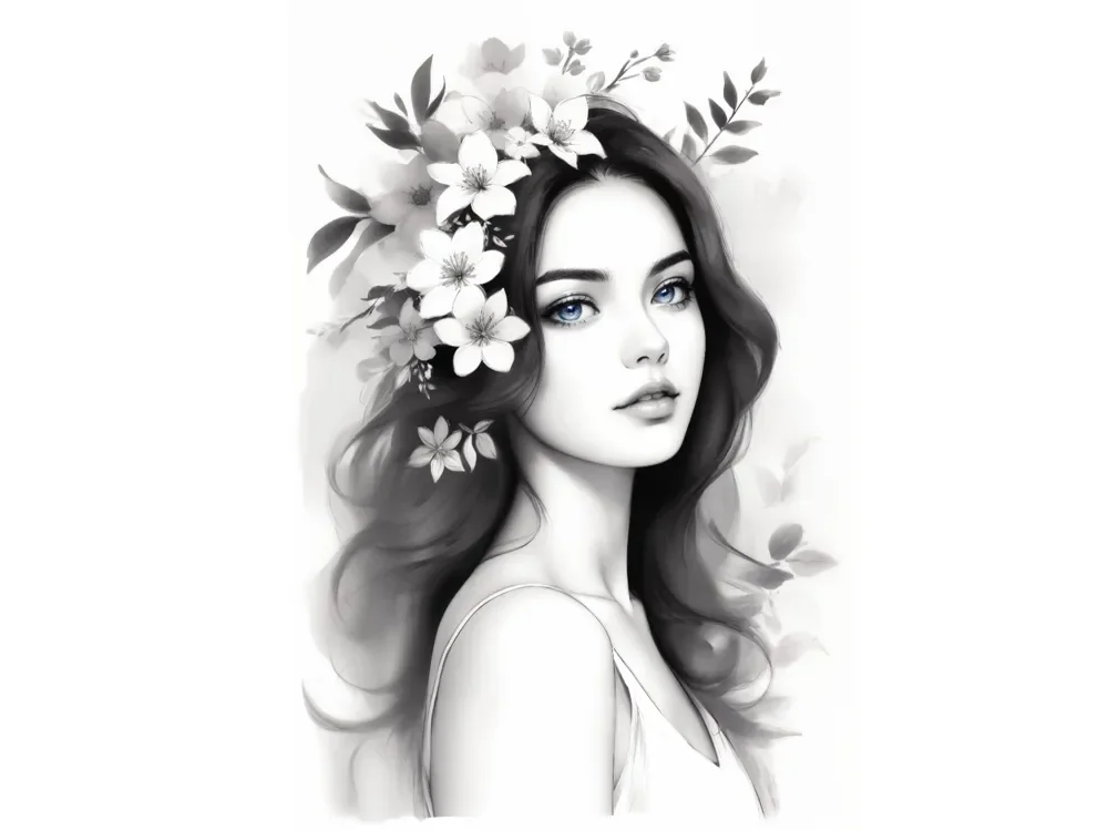 Stunning girl - Hueforge by suaimondi HueForge model: Stunning girl - Hueforge by suaimondi