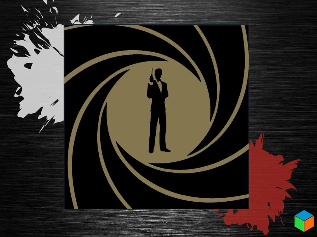 🎯 GoldenEye by 3D Prints By Vic HueForge model: 🎯 GoldenEye by 3D Prints By Vic