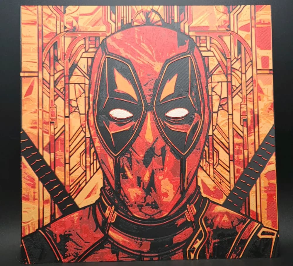 Deadpool Hueforge Deadpool Hueforge