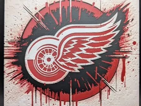 HueForge model: Red Wings Hueforge by the_bearded_jedi