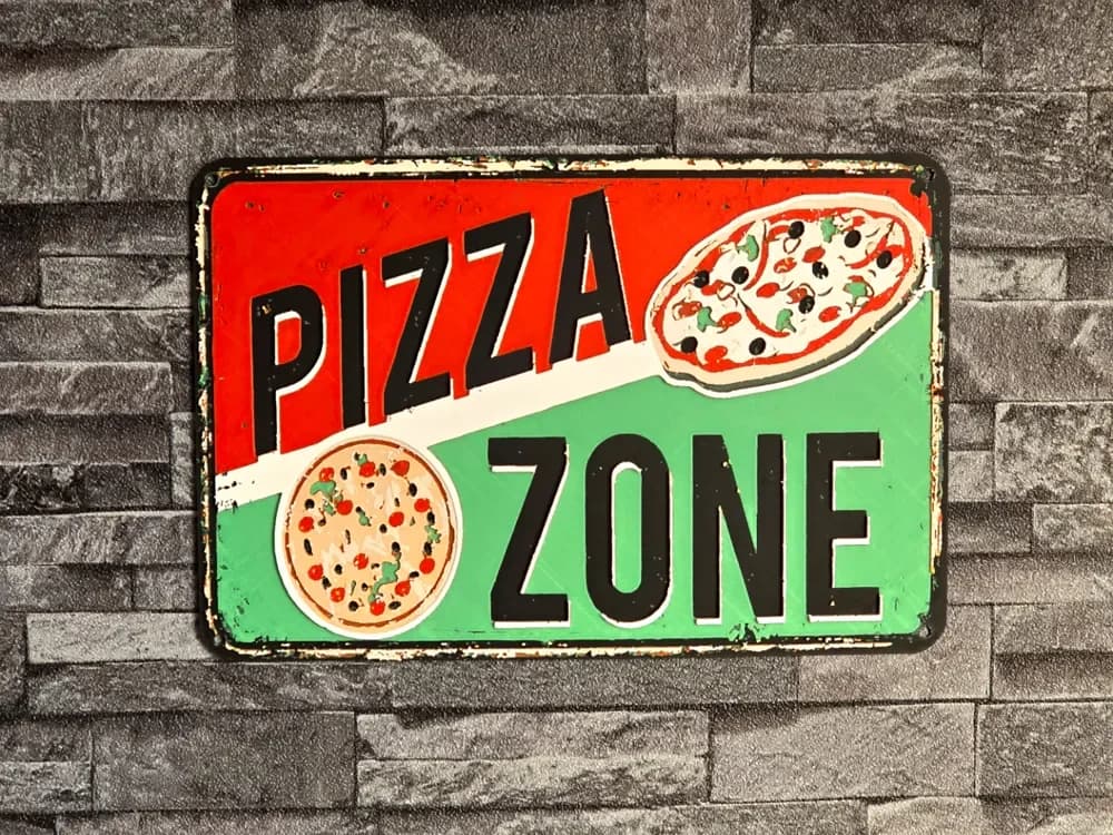 Hueforge Pizza Zone by StefBull85 HueForge model: Hueforge Pizza Zone by StefBull85