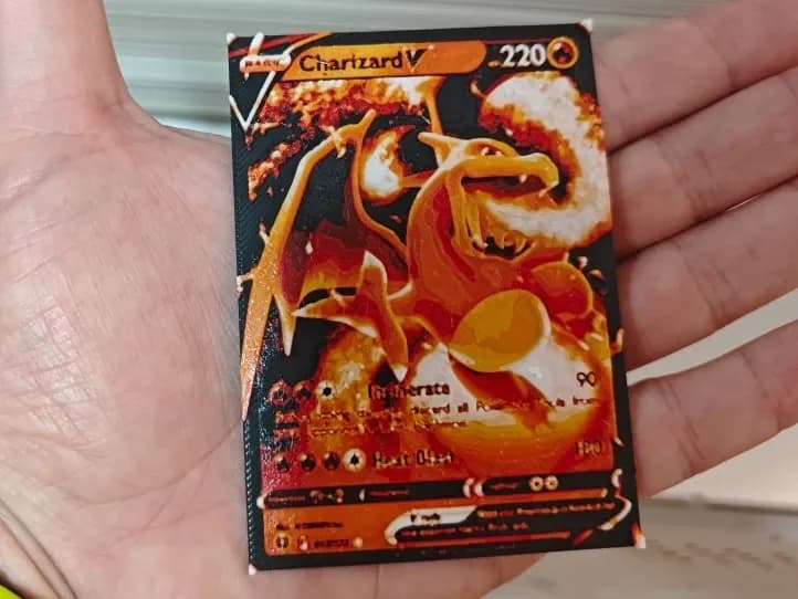 Hueforge card Pokemon by Litolunar HueForge model: Hueforge card Pokemon by Litolunar
