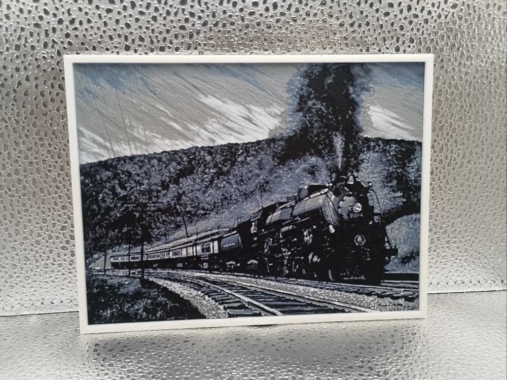 Baltimore & Ohio Railroad – Hueforge by Borishotch Industries HueForge model: Baltimore & Ohio Railroad – Hueforge by Borishotch Industries