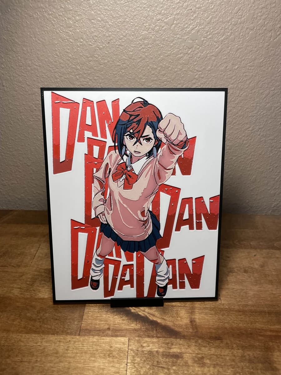 Momo by Cloudy Nostalgia HueForge model: Momo by Cloudy Nostalgia