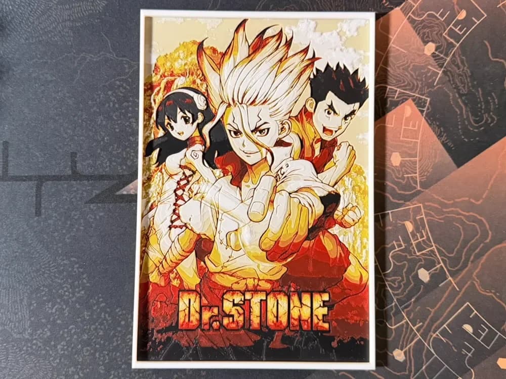 Dr. STONE - HueForge by ZorPrime7 HueForge model: Dr. STONE - HueForge by ZorPrime7