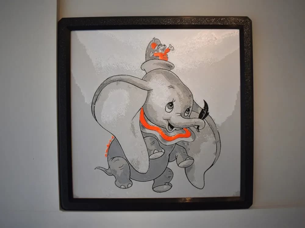 HueForge model: Dumbo Hueforge by Chris B