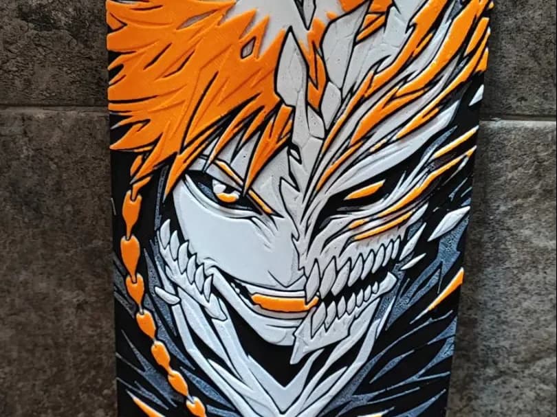 Ichigo's Curse by Garuda3D HueForge model: Ichigo's Curse by Garuda3D