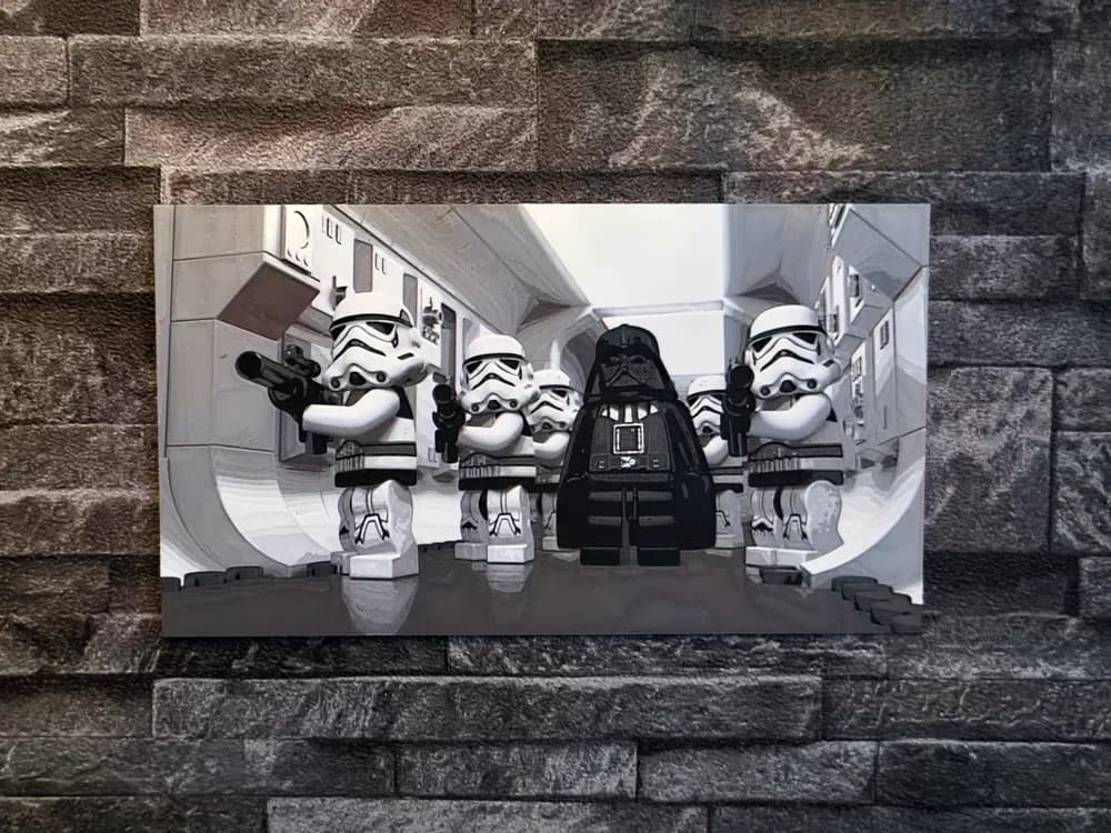 Hueforge brick star wars by StefBull85 HueForge model: Hueforge brick star wars by StefBull85